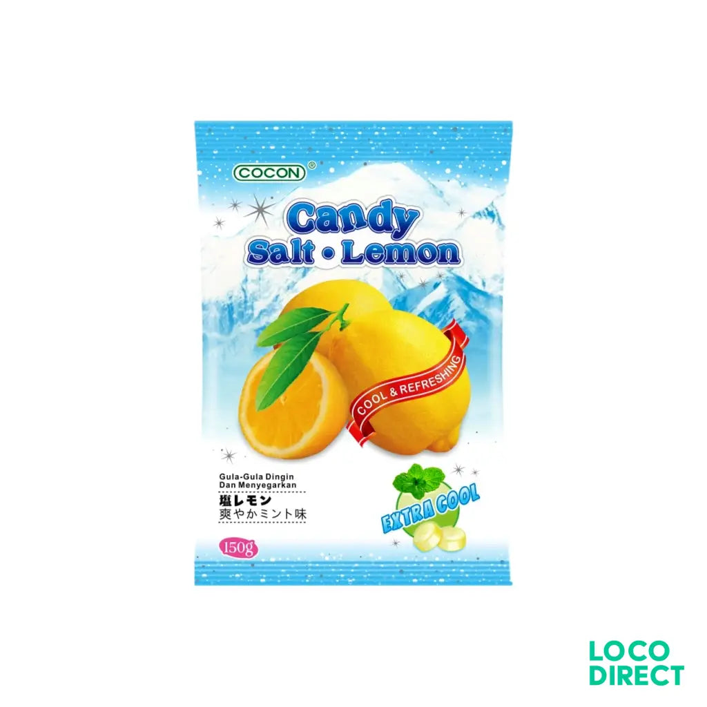 Cocon Candy 40X150g - Menthol Salt & Lemon - Candy &