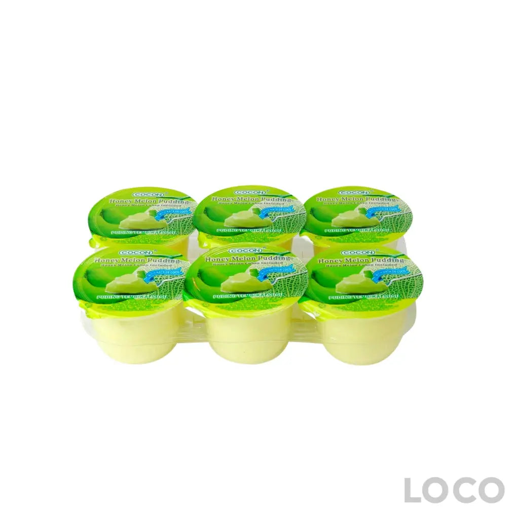 Cocon Fruit Cube Pudding With Nata Decoco 12X(118gx6) -