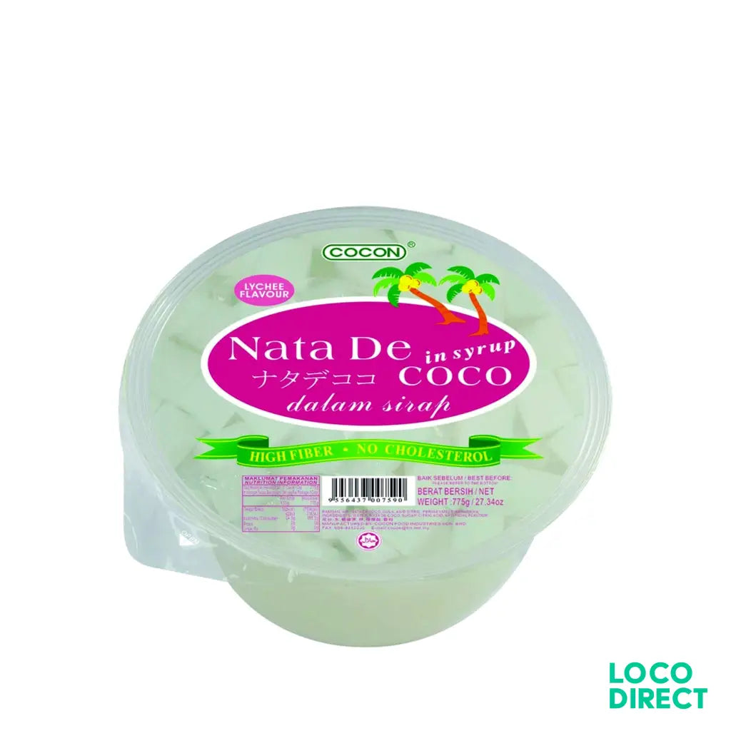 Cocon Nata In Syrup 12X775ml - Lychee - Snacks